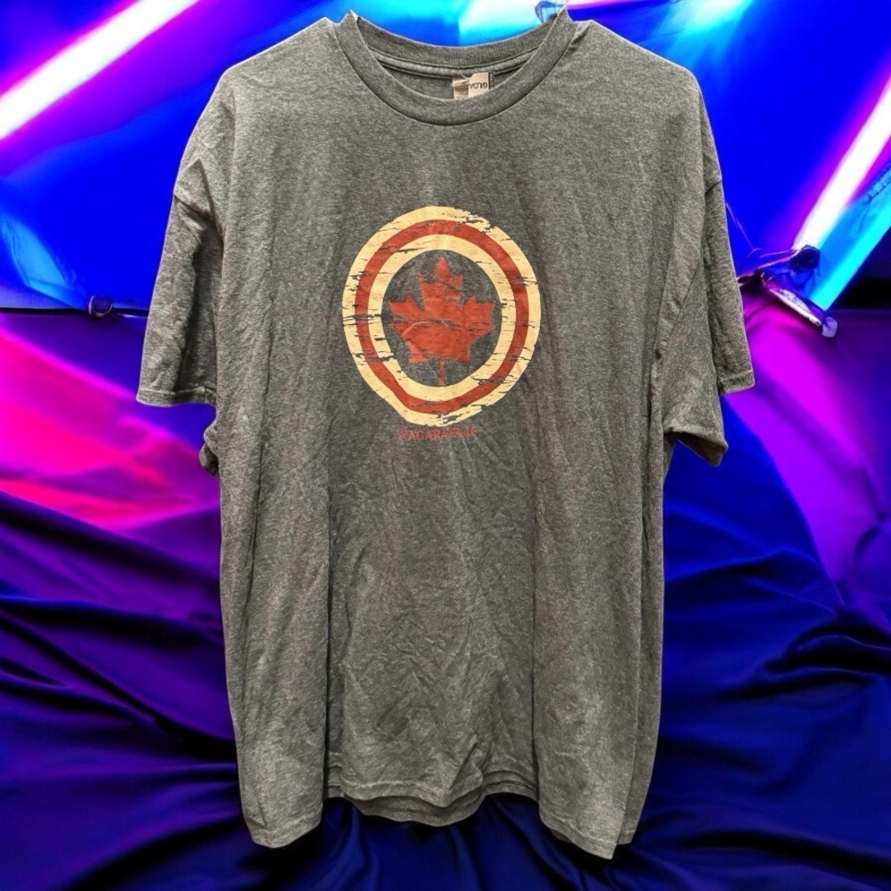 Gray blue Graphic T-Shirt XL